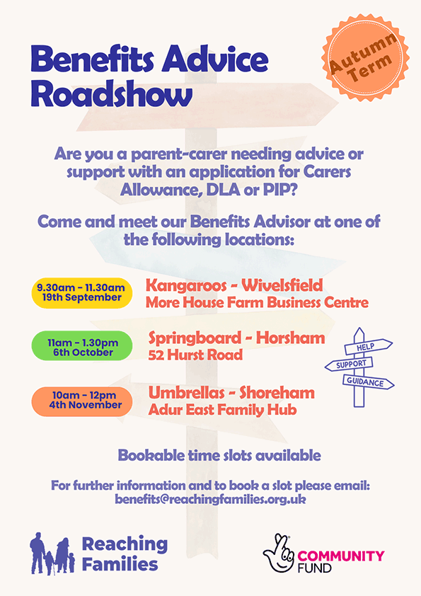 Benefits Advice Roadshow - open full size in new tab Benefits Advice Roadshow - open full size in new tab