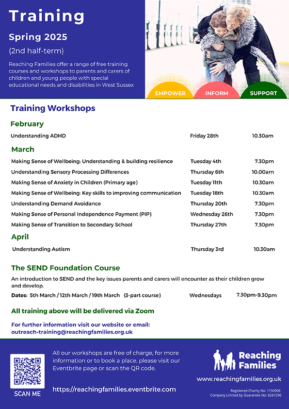 Training flyer